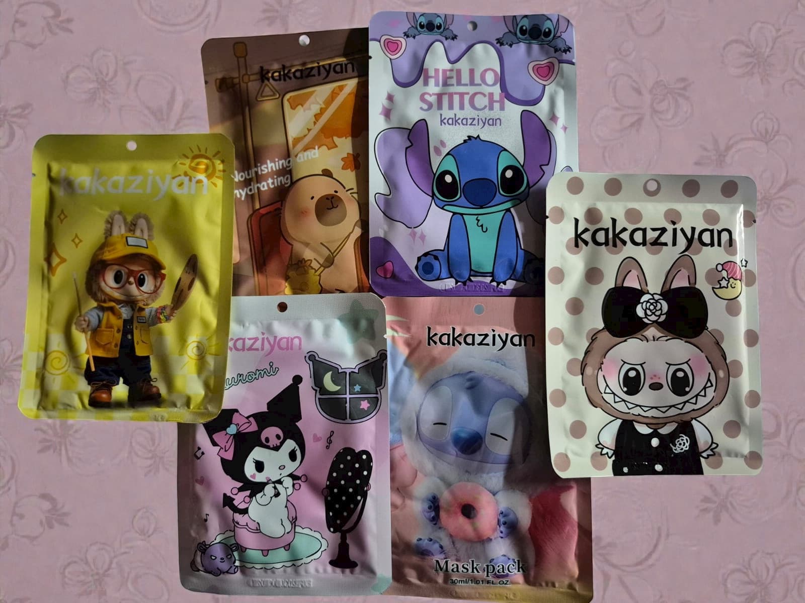 Mascarilla facial animada