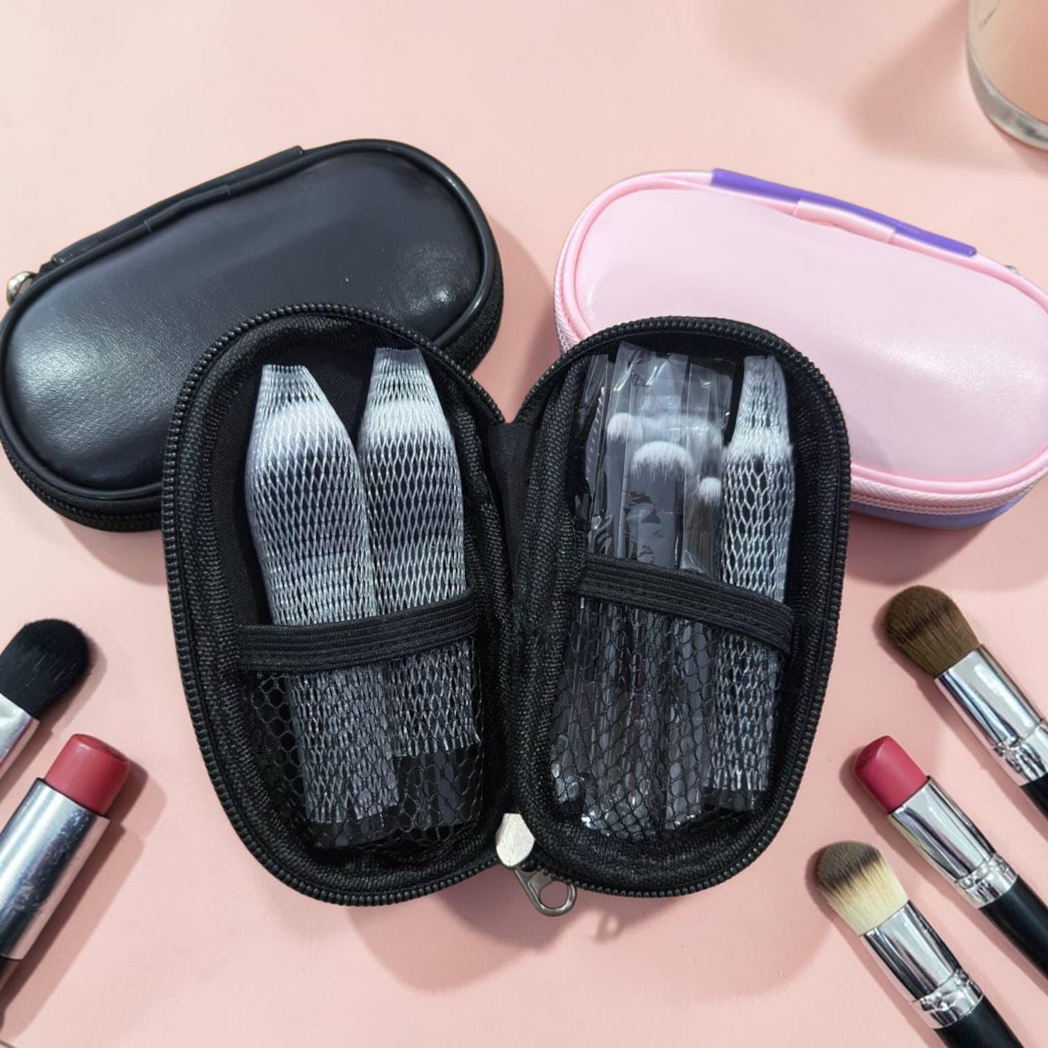 Set de 10 brochas con estuche